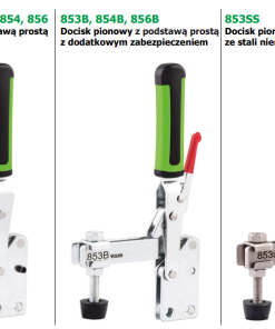 Docisk szybkomocujący pionowy Rais