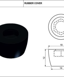 Kapa gumowa do docisków Rais M6