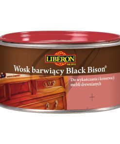 Wosk do drewna barwiący Black Bison LIBERON