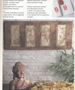 Decoupage w stylu orientalnym