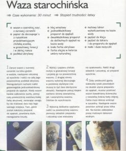 Decoupage w stylu orientalnym