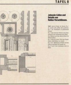 Der praktische Fensterbauer - Wzornik stolarki okiennej - Reprint 1874