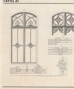 Der praktische Fensterbauer - Wzornik stolarki okiennej - Reprint 1874