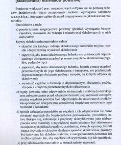 Wózki jezdniowe, podręcznik bezpiecznej eksploatacji - Vademecum BHP w praktyce