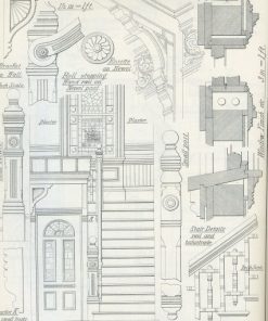 Victorian domestic architectural plans and details
