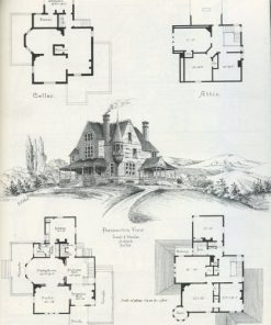 Victorian domestic architectural plans and details