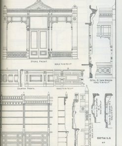 Victorian domestic architectural plans and details