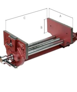 Imadło stolarskie PIHER z mechanizmem szybkiego zwalniania śruby