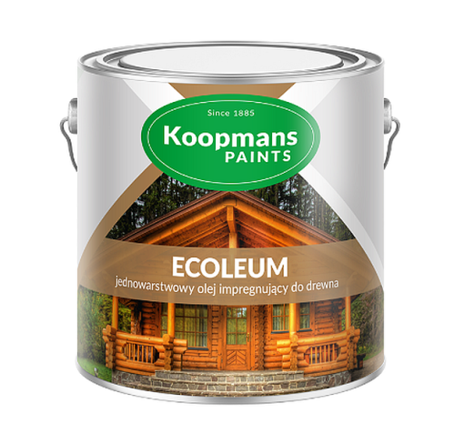 ECOLEUM Olej jednowarstwowy do ochrony drewna zewnętrznego Koopmans