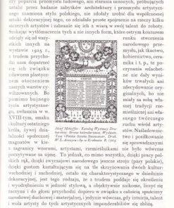 Polska sztuka dekoracyjna - Reprint z 1928
