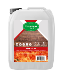FIRESTOP przeciwogniowy impregnat do drewna Wood Protector Koopmans