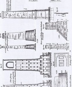Przyczółki i filary kamienne mostów drewnianych i żelaznych. Reprint 1891