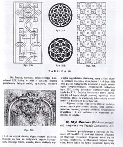 Kreślenie i zdobienie geometryczne dostosowane do potrzeb przemysłu i rzemiosł