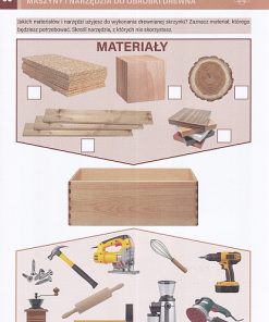 Przysposobienie do pracy. Stolarstwo. Karty pracy dla uczniów z niepełnosprawnością intelektualną