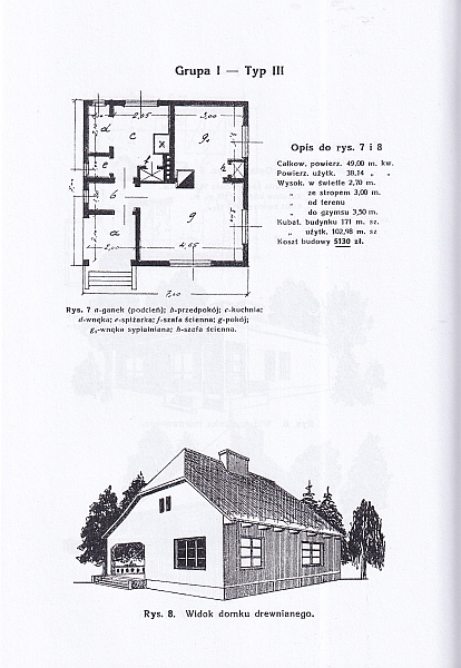 Tanie domki z drzewa, cegły i materjałów zastępczych - reprint z 1932 2 Tanie domki z drzewa, cegły i materjałów zastępczych - reprint z 1932 - obrazek 2